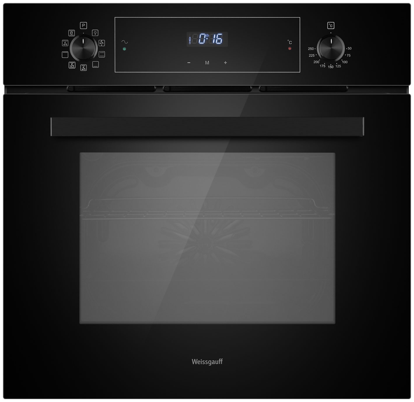 Изображение товара Электрический духовой шкаф Weissgauff EOV 691 PDB 60 л черный с сенсорным дисплеем