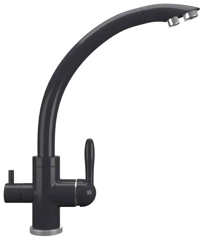 

Смеситель для кухни Ulgran UQ-017/космос UQ-017-08