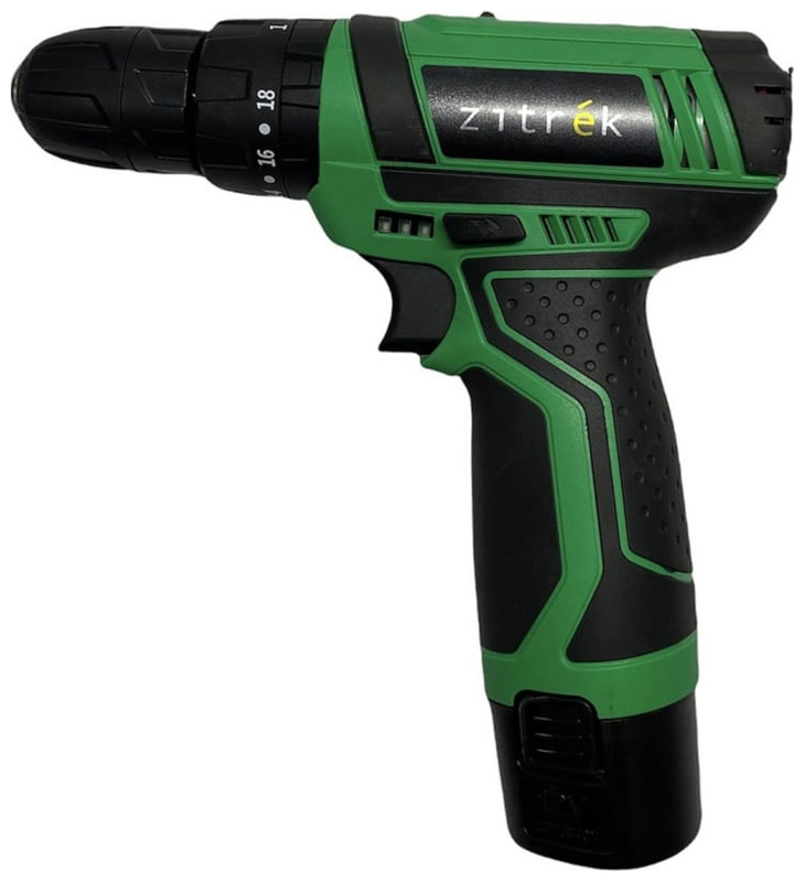 Дрель ударная Zitrek Crusher 14-Li (12В, Li-ion аккум. 2шт, ЗУ, кейс, бита) 063-4054