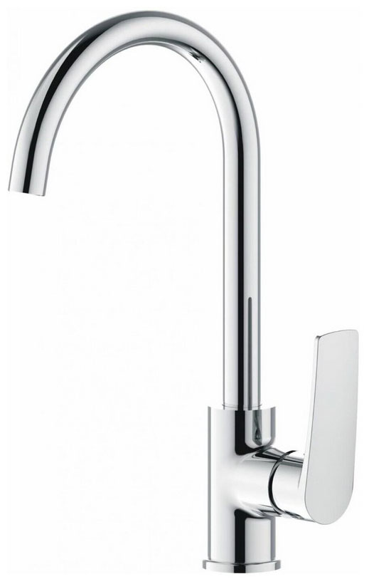 Изображение товара Кухонный смеситель Haiba HB587 с поворотным изливом и аэратором