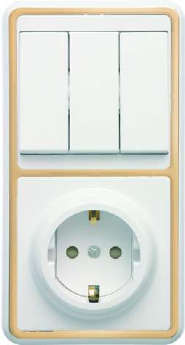 Изображение товара Блок комбинированный Кунцево БКВР-036 Бэлла с евророзеткой