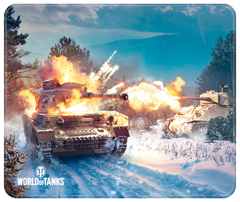Коврик для мыши Wargaming World of Tanks Battle of Bulge L пазлы 80 world of tanks wargaming