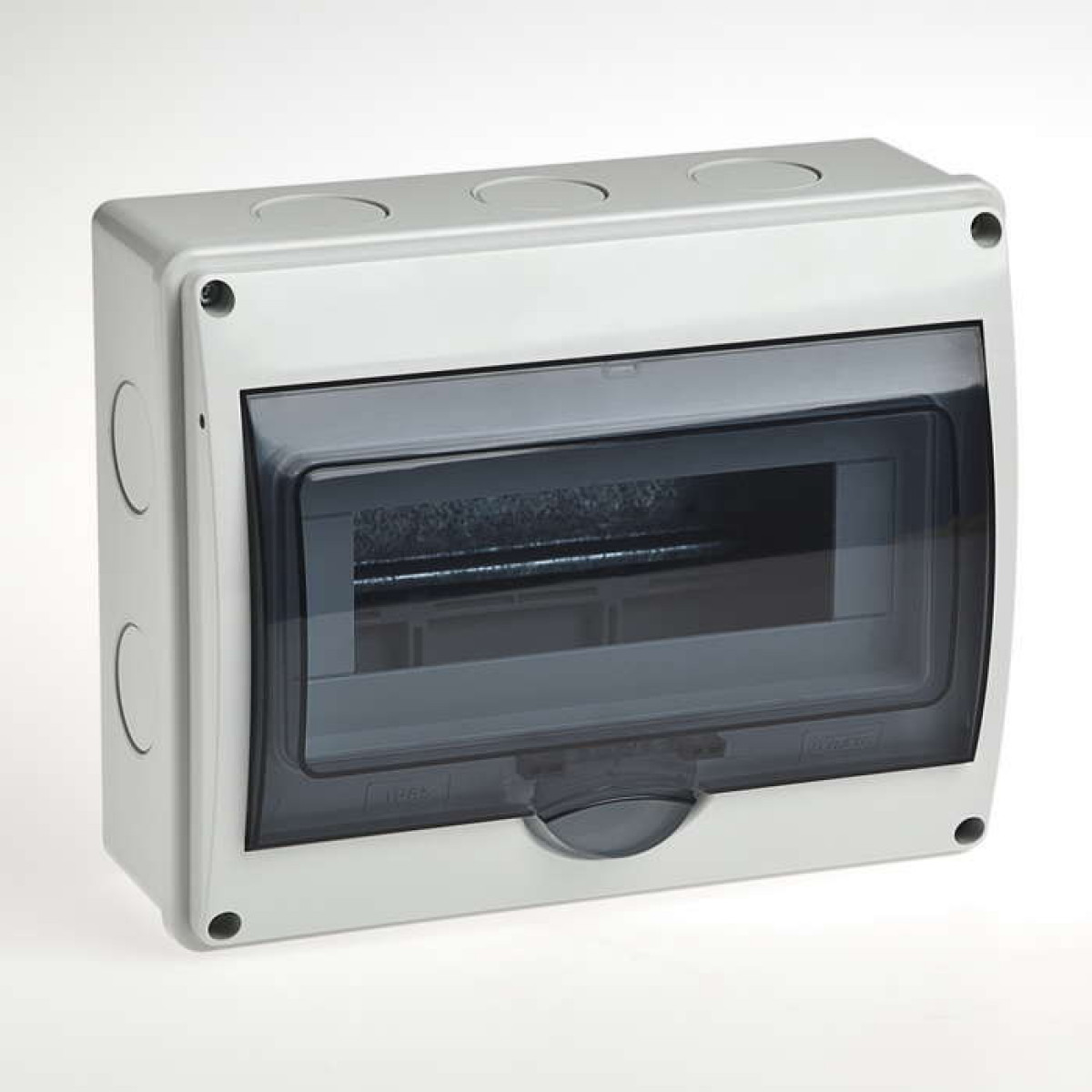 Изображение товара Высоковольтный бокс Рувинил ОП Тусо 10мод 4в IP65 серый дым двери