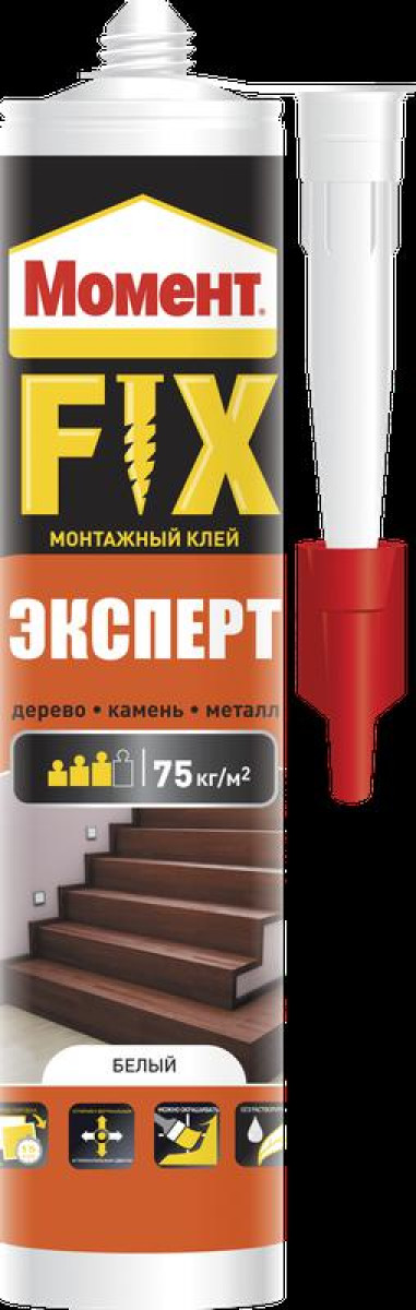 Изображение товара Момент Клей FIX Эксперт 380г — надежный клей для дома и работы