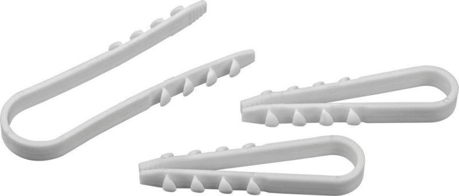 Изображение товара Кабель-хомут Navigator NCU-19-25-65-50/WH (дюбель-хомут) белый