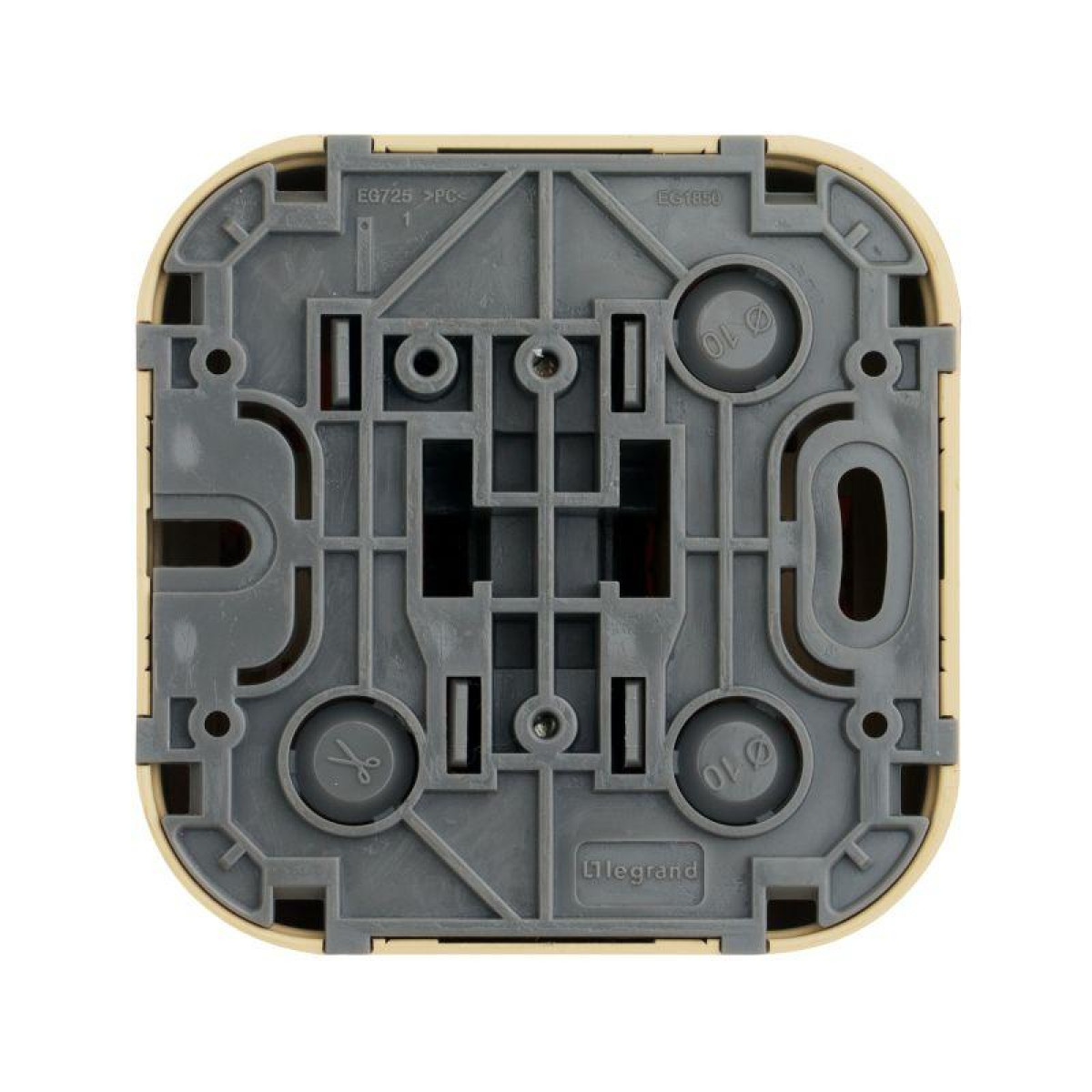 Изображение товара Выключатель проходной одноклавишный Legrand Quteo IP20 дерево 10А