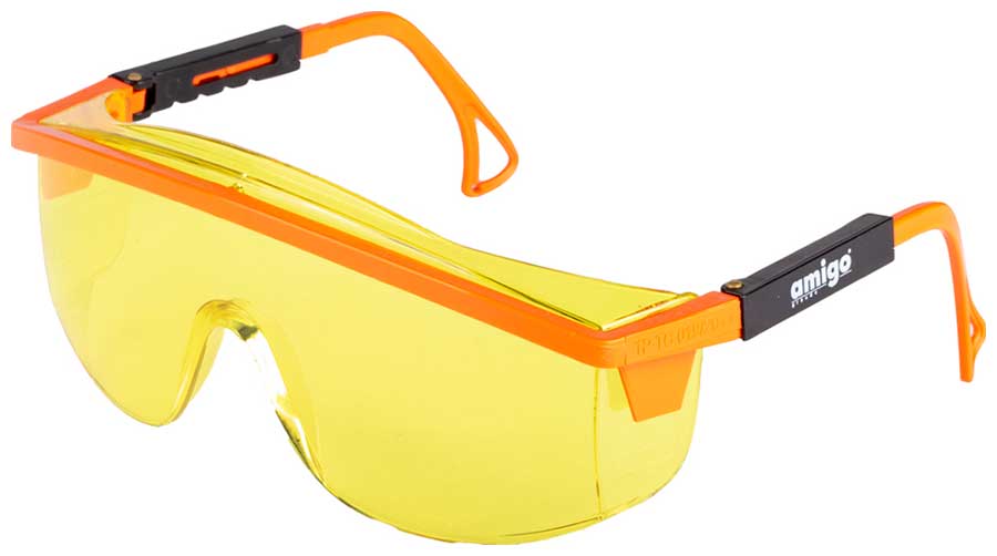 Изображение товара Очки защитные Amigo желтые (74214)