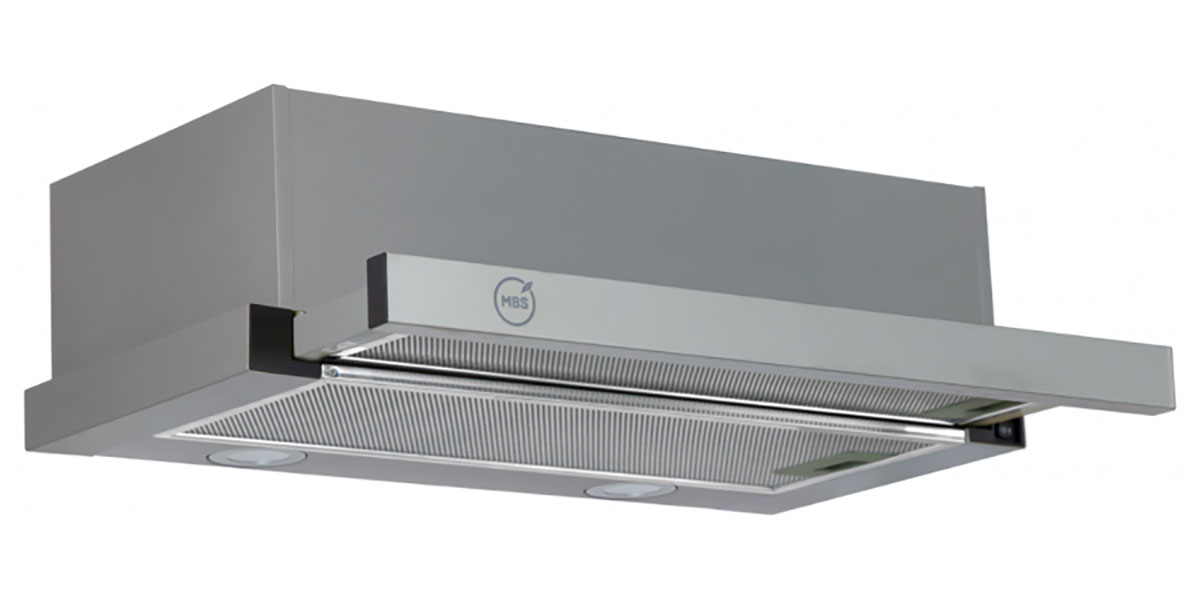 Изображение товара Вытяжка MBS ARALIA 150 INOX телескопическая нержавеющая сталь с LED освещением