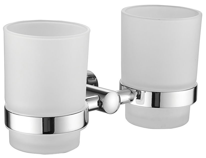 Изображение товара Стакан с держателем Belz двойной B900/хром (B90008)