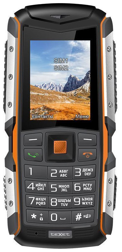 Изображение товара Мобильный телефон teXet TM-513R водонепроницаемый с аккумулятором 2570 мАч