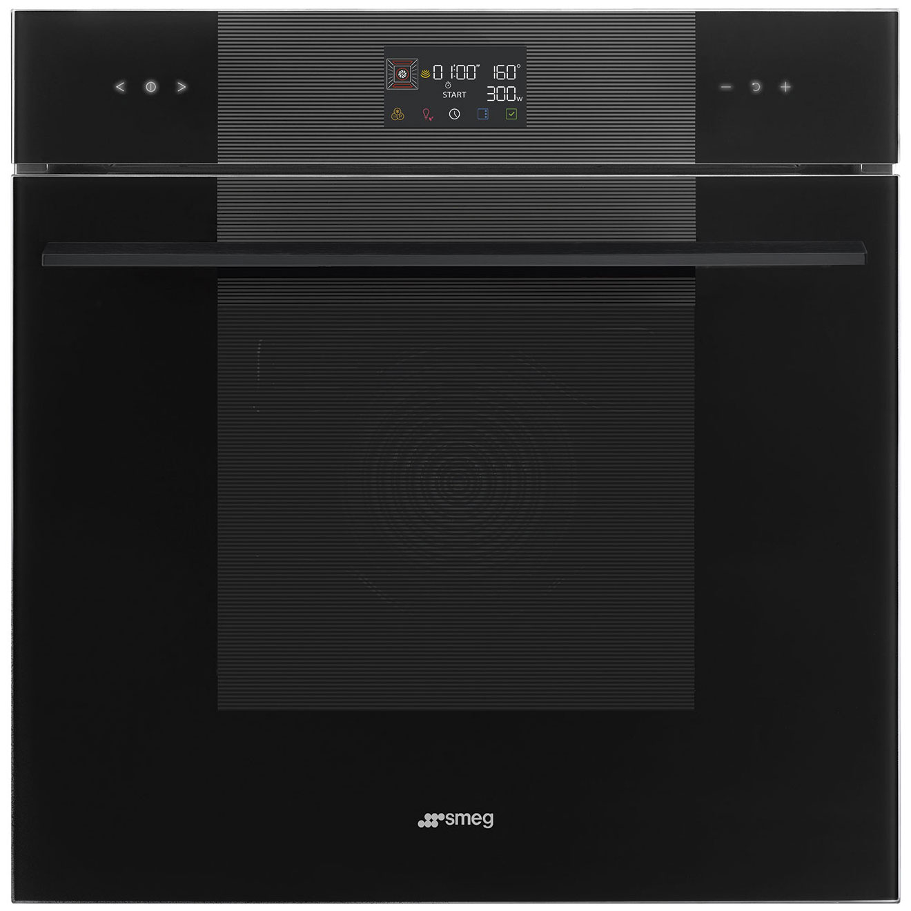 Изображение товара Электрический духовой шкаф Smeg SO6102M2B3 с микроволнами и паровой очисткой