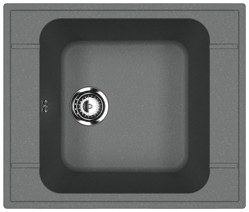 

Кухонная мойка Ulgran U-604/антрацит (U-604-343)