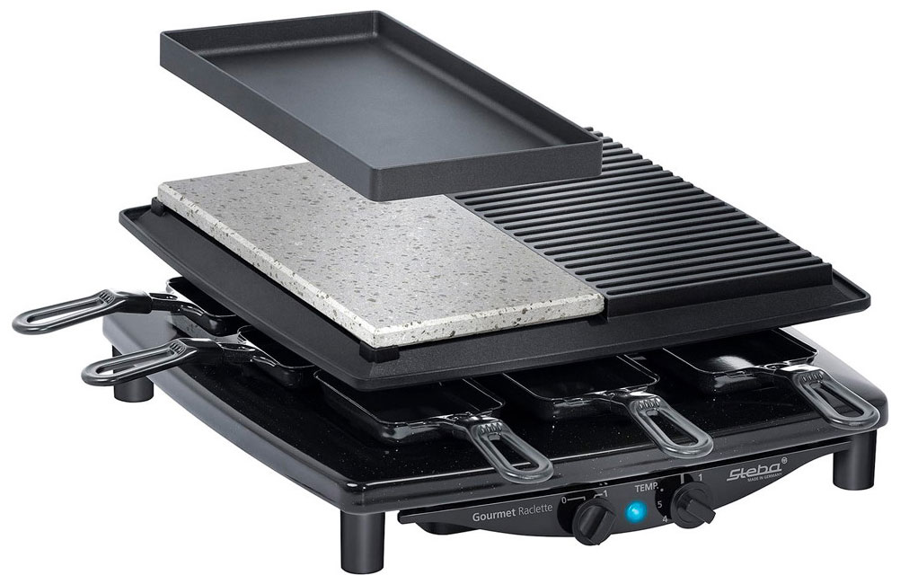 

Раклетница Steba RC 4 PLUS DELUXE, Черный