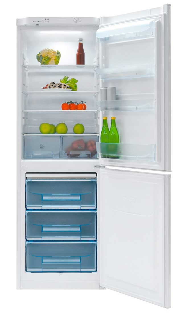 цена Двухкамерный холодильник Позис RK-139 белый