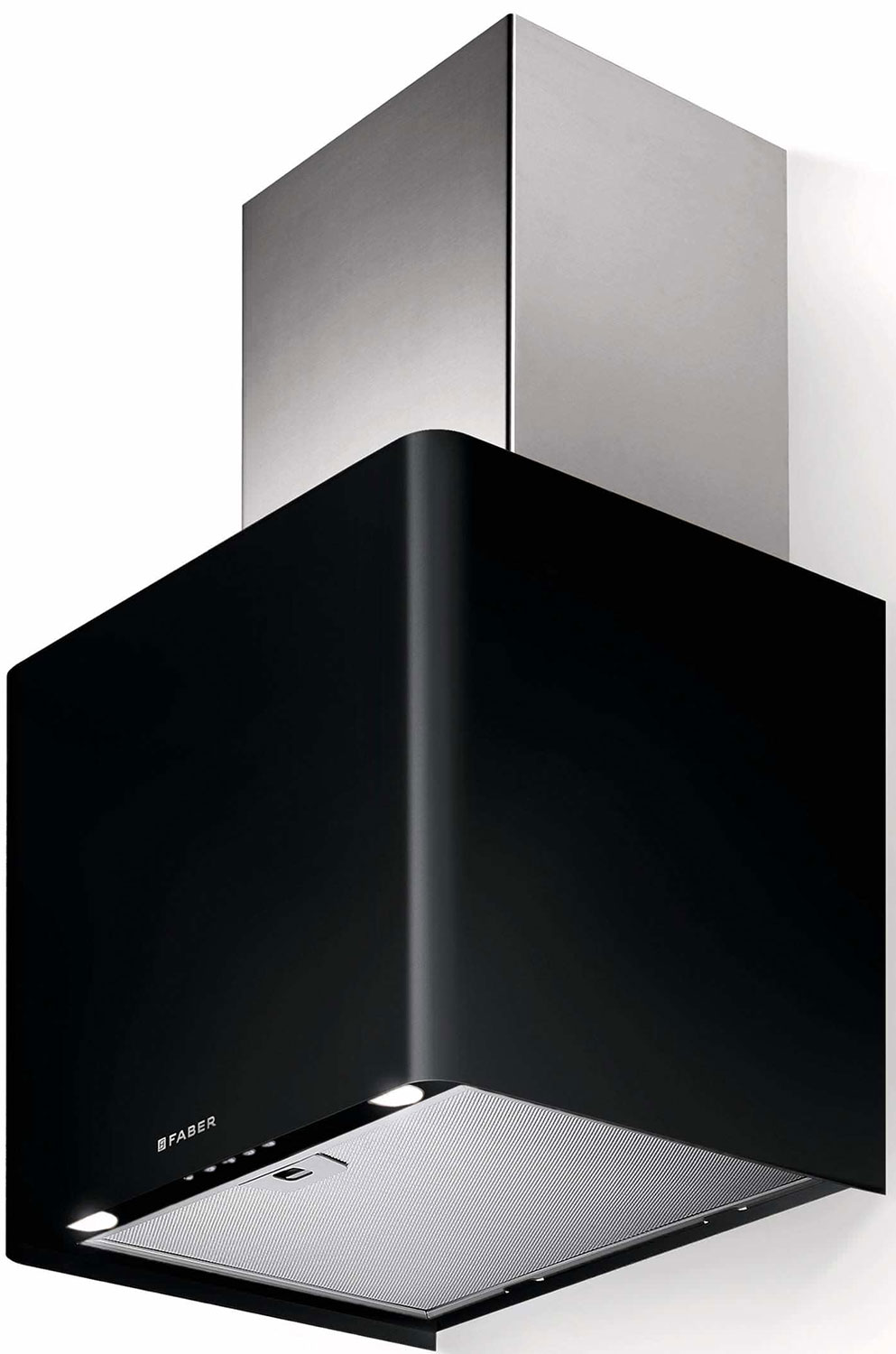 Изображение товара Вытяжка Faber LITHOS EG6 BK LED A45 с электронным управлением и LED освещением