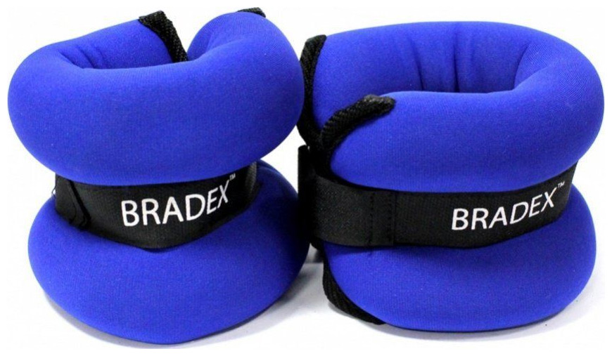 Утяжелитель Bradex по 0,5 кг пара «ГЕРАКЛ» SF 0014 утяжелитель универсальный 2 шт 1 кг bradex геракл плюс синий черный