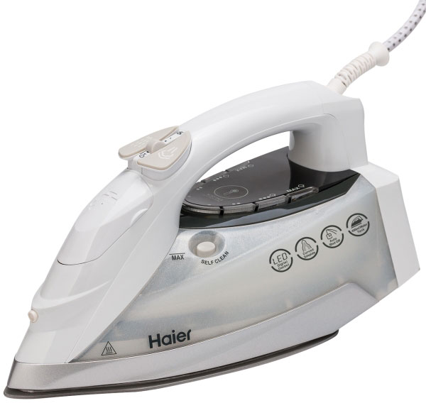 Изображение товара Утюг Haier HI-600 с сенсорным управлением и керамической подошвой