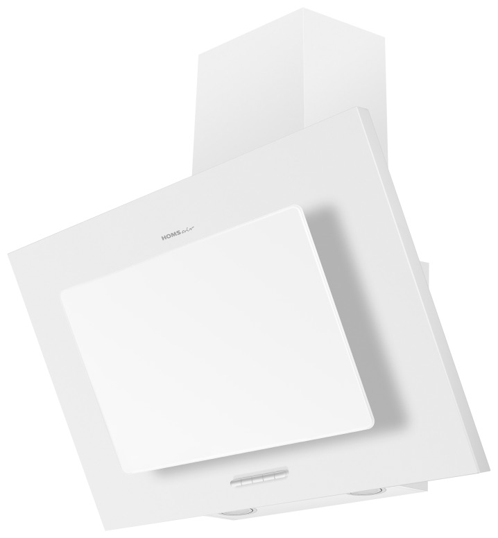 Изображение товара Вытяжка Homsair BELL 50 белая наклонная 650 м3/ч для кухни