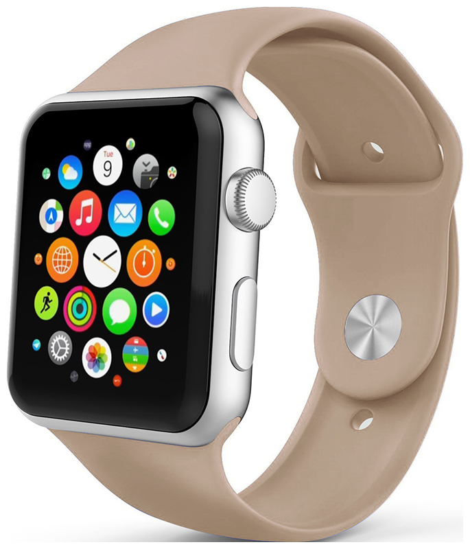Ремешок для часов Eva для Apple Watch 42/44 mm Грецкий орех (AWA001WN)
