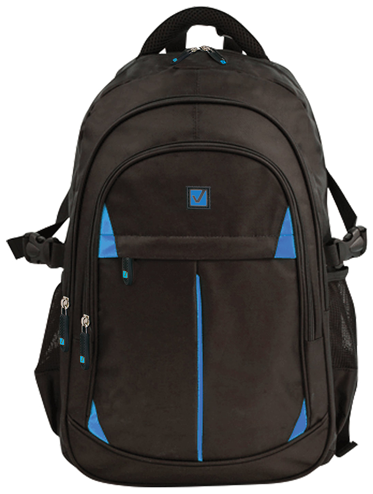 Изображение товара Рюкзак Brauberg Вихрь 35 литров для школы и активного отдыха черный