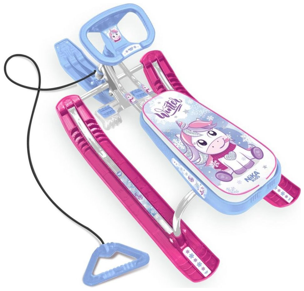 Изображение товара Снегокат Nika Тимка спорт 1 с единорогом, ТС1-М/ЕР