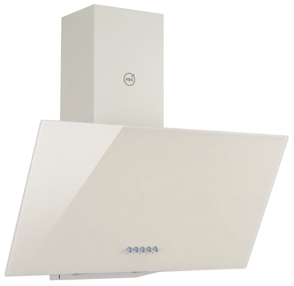 Изображение товара Вытяжка кухонная MBS ALPINIA 150 GLASS IVORY с LED освещением и механическим управлением