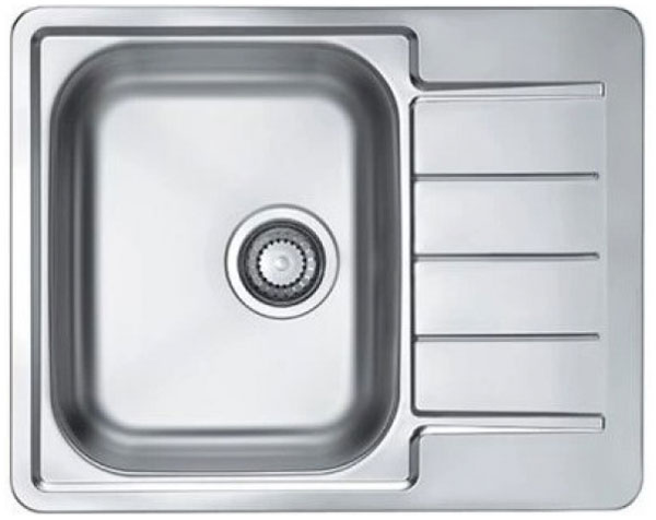 Изображение товара Кухонная мойка Alveus LINE 110 NAT 90 FI 615X500 с сифоном 1130551 (1122317)