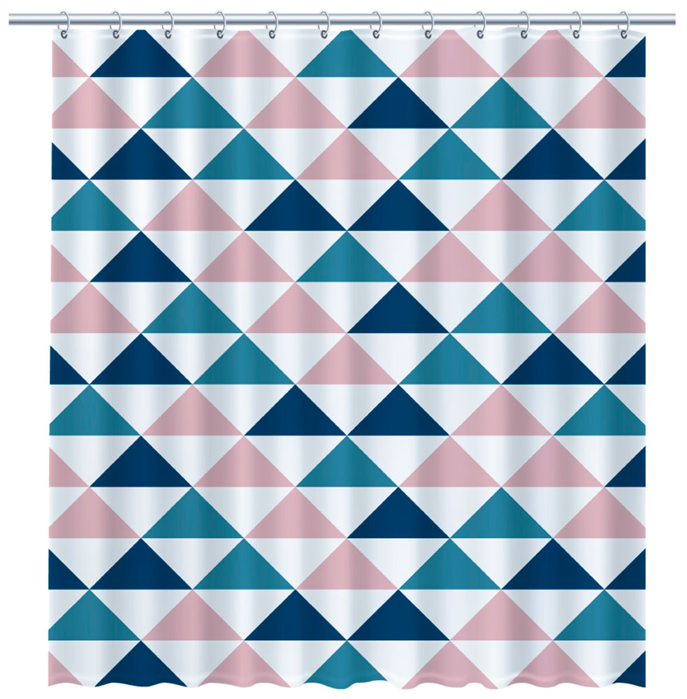 Изображение товара Шторка для ванной Fixsen SIMPLE FX-1504 из полиэстера с водоотталкивающим покрытием