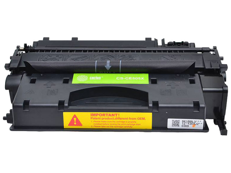 Изображение товара Картридж лазерный Cactus CS-CE505XS для HP P2055, ресурс 6500 страниц
