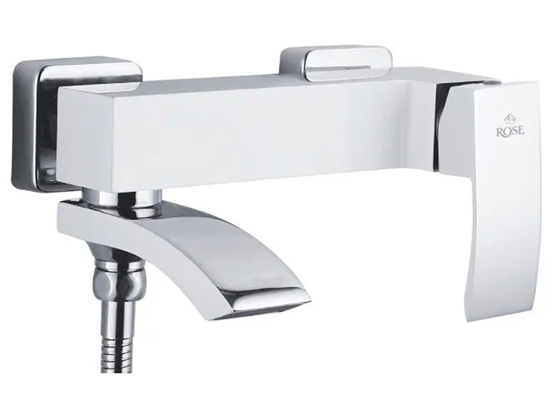 

Смеситель для ванны Rose R15F/белый (R1552F)