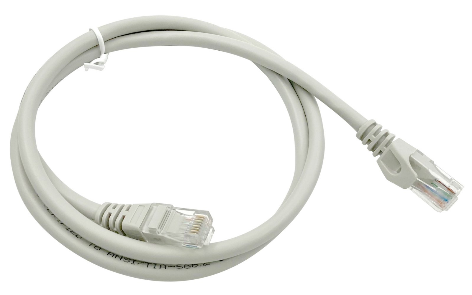 Изображение товара Патч-корд Buro UTP-6-1M-G Cat6 1 метр серый RJ-45 кабель для сети