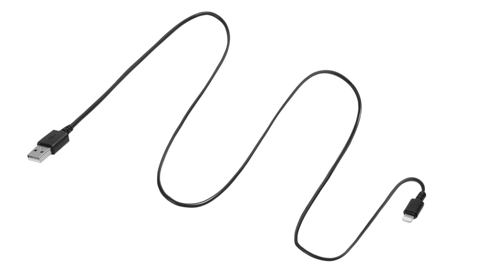 Изображение товара Кабель Sunwind USB Lightning 1.2м черный для Apple