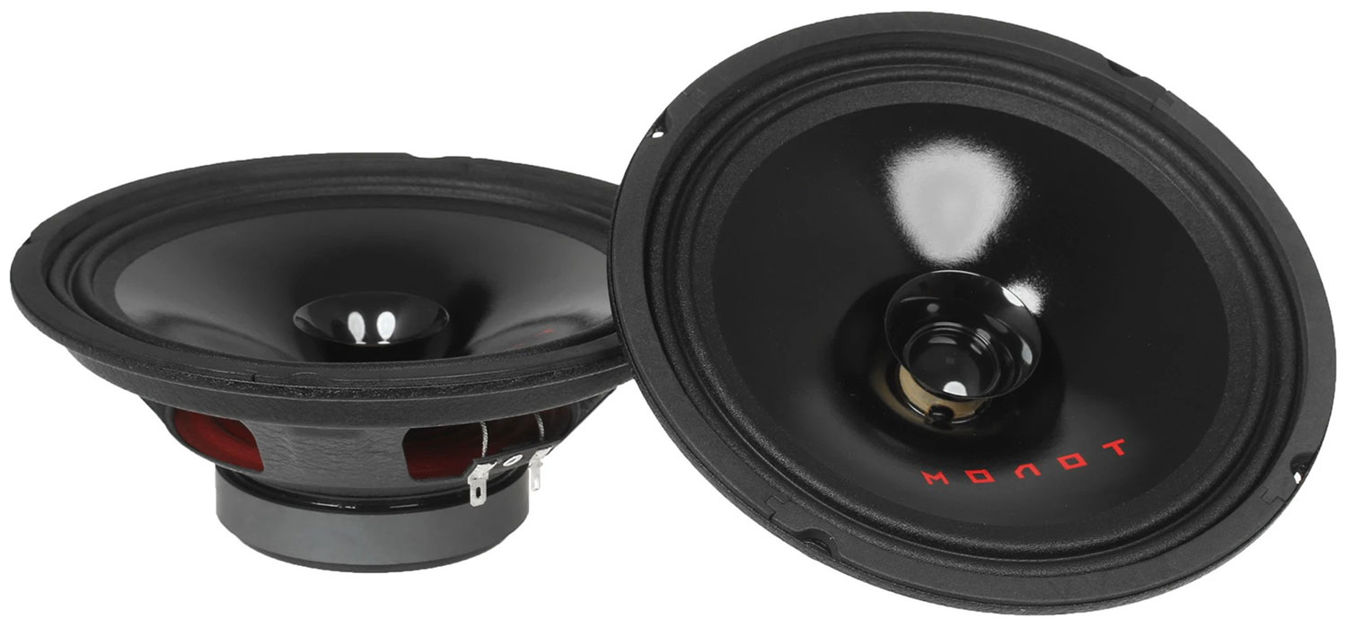 Изображение товара Автомобильная колонка Урал Молот АС-М200 20 см 2 шт широкий диапазон