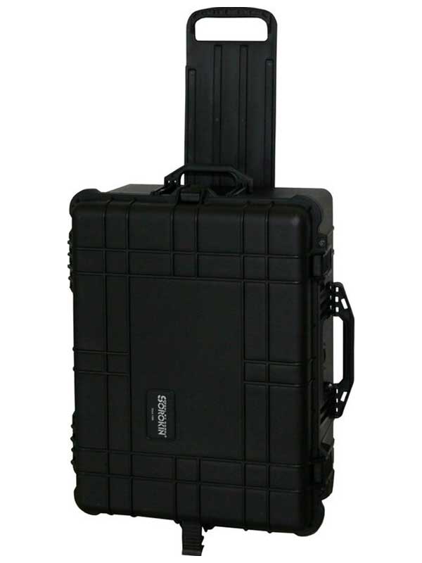 Изображение товара Кейс защитный Сорокин ударопрочный, на колесах, 625х495х300мм (27.170)