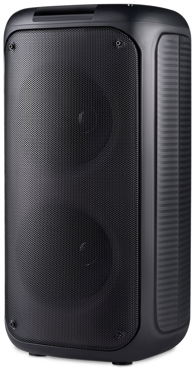 Изображение товара Минисистема Hyundai H-MC1231 40Вт FM Bluetooth USB micro SD в черном цвете