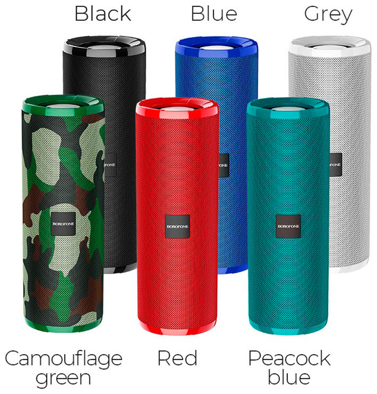 Изображение товара Беспроводная bluetooth-колонка Borofone BR1 Beyond, красный (11052)