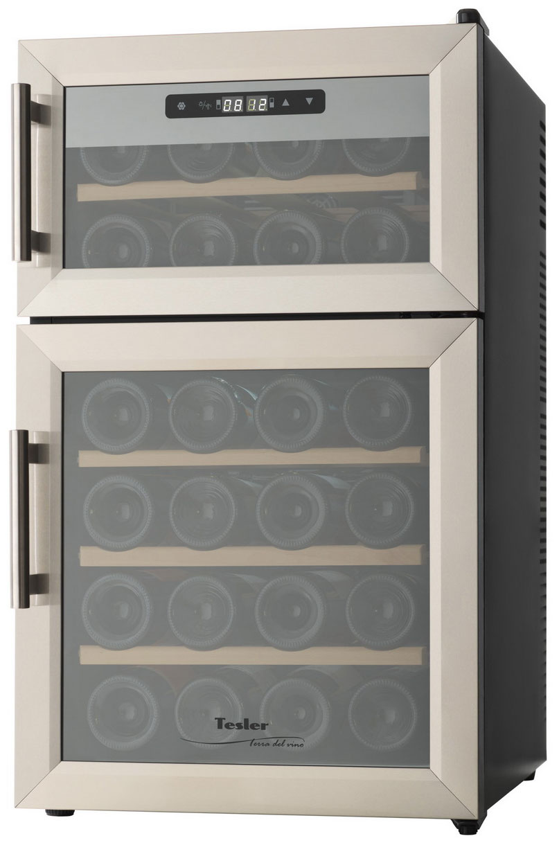 

Винный шкаф Tesler WCD-242, Черный