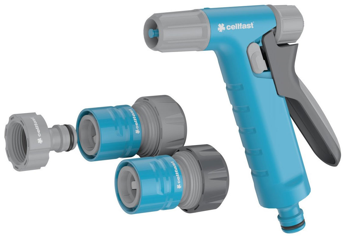 Изображение товара Комплект с пистолетным оросителем Cellfast HYDRON IDEAL 3/4" (50-761)