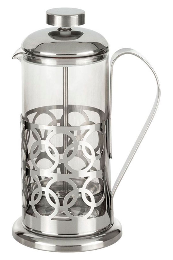 

Френч-пресс Mallony OLIMPIA T046-350ML, 350 мл (950100), Серебристый