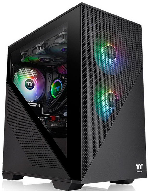 Изображение товара Компьютерный корпус Thermaltake Divider 170 TG ARGB Black (CA-1S4-00S1WN-00)