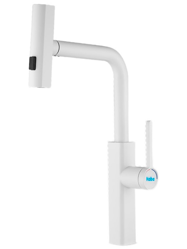 Изображение товара Смеситель для раковины Haiba HB824-8 с выдвижным изливом