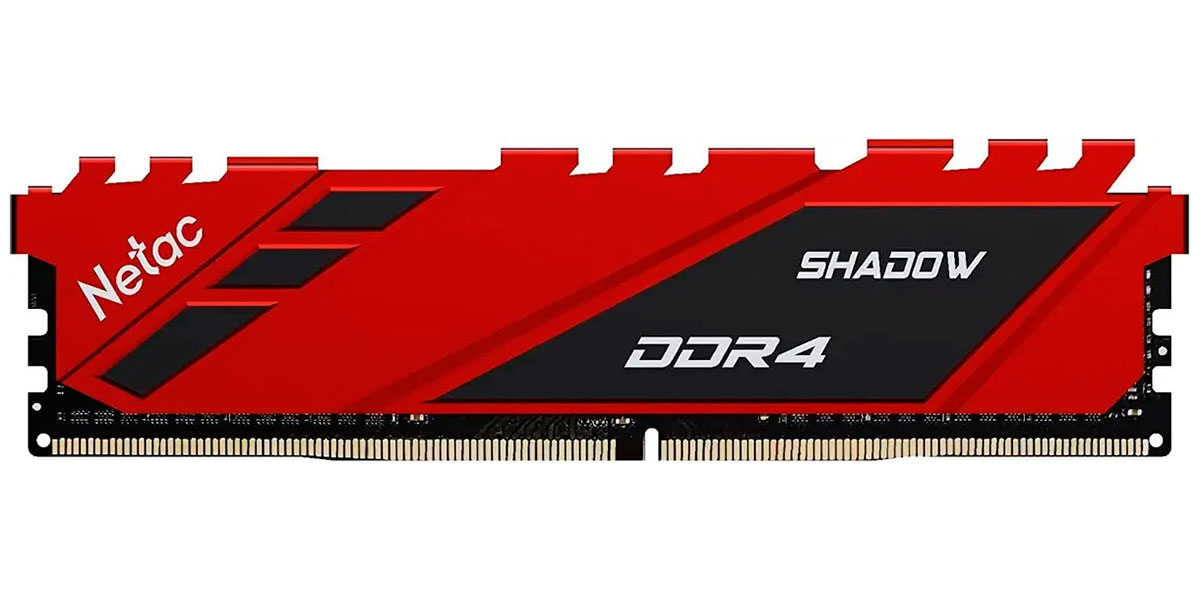 Изображение товара Netac DDR4 16GB 3200MHz Shadow Red оперативная память