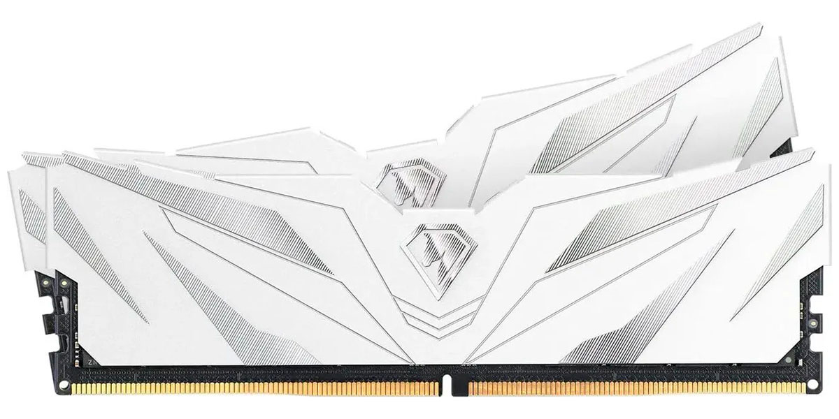 Изображение товара Оперативная память Netac DDR5 32GB (2x16GB) 4800Mhz Shadow II White (NTSWD5P48DP-32W)