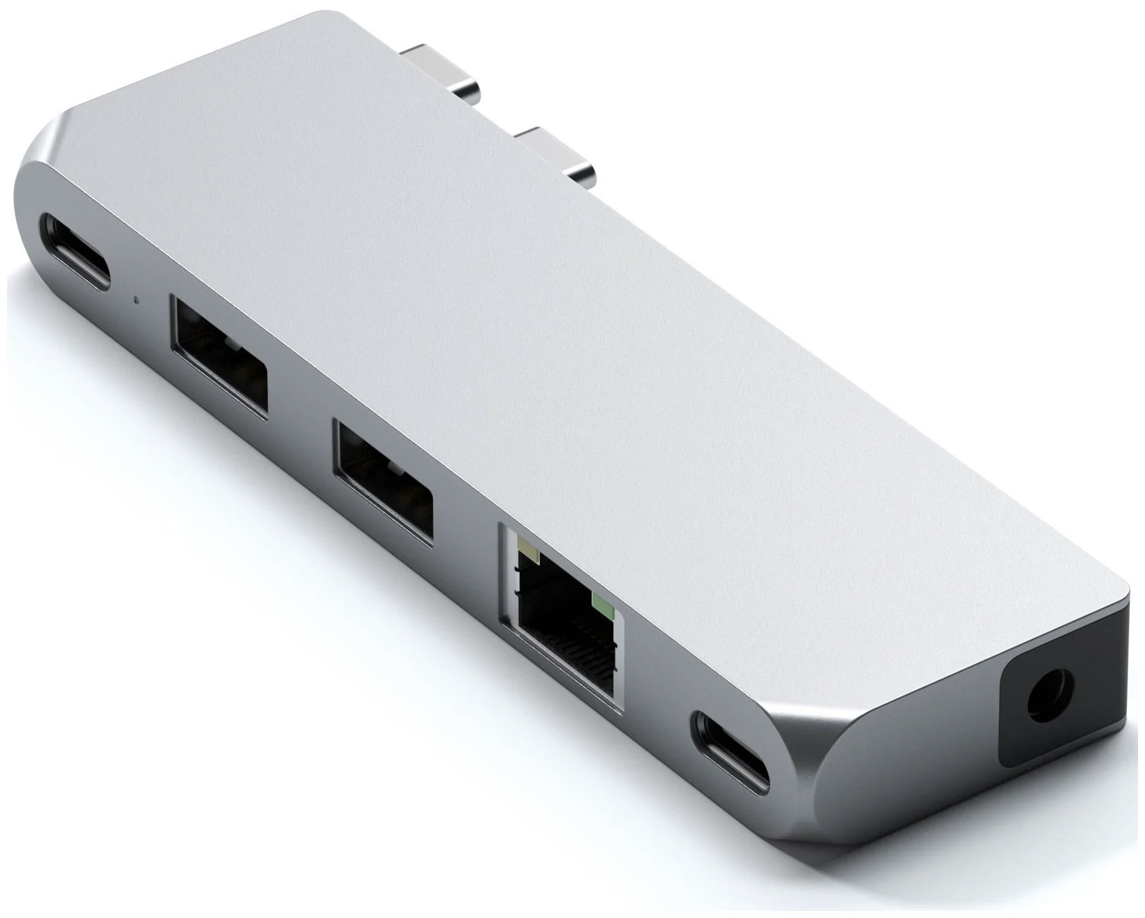 Изображение товара Satechi Pro Hub Mini для MacBook Pro M1 2021 с USB4 Ethernet USB-C аудио