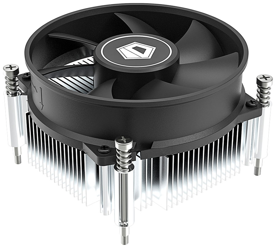 Изображение товара Кулер для процессора ID-Cooling DK-19 PWM алюминиевый радиатор с вентилятором 92 мм