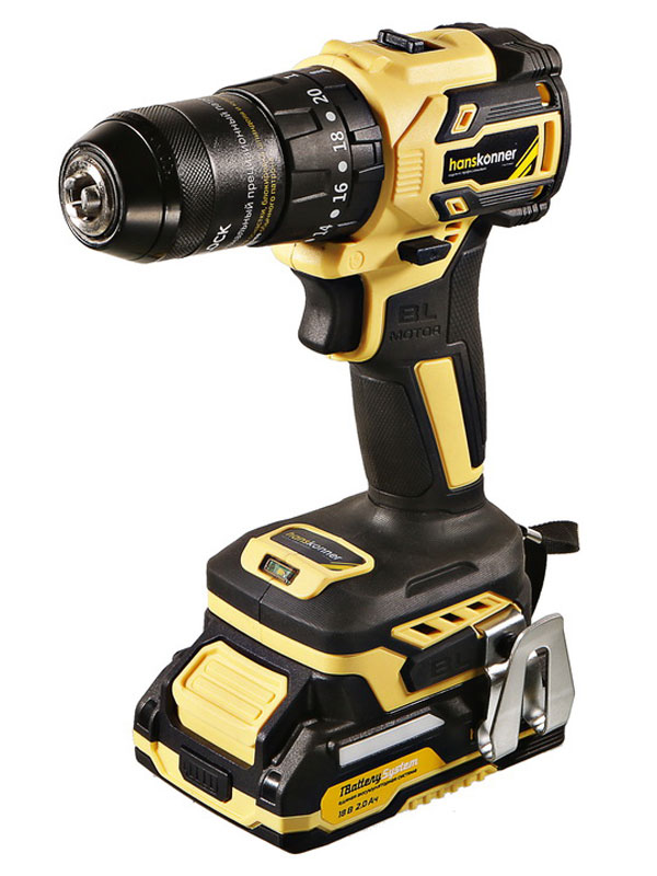 Изображение товара Дрель-шуруповерт Hanskonner HCD2065PRO