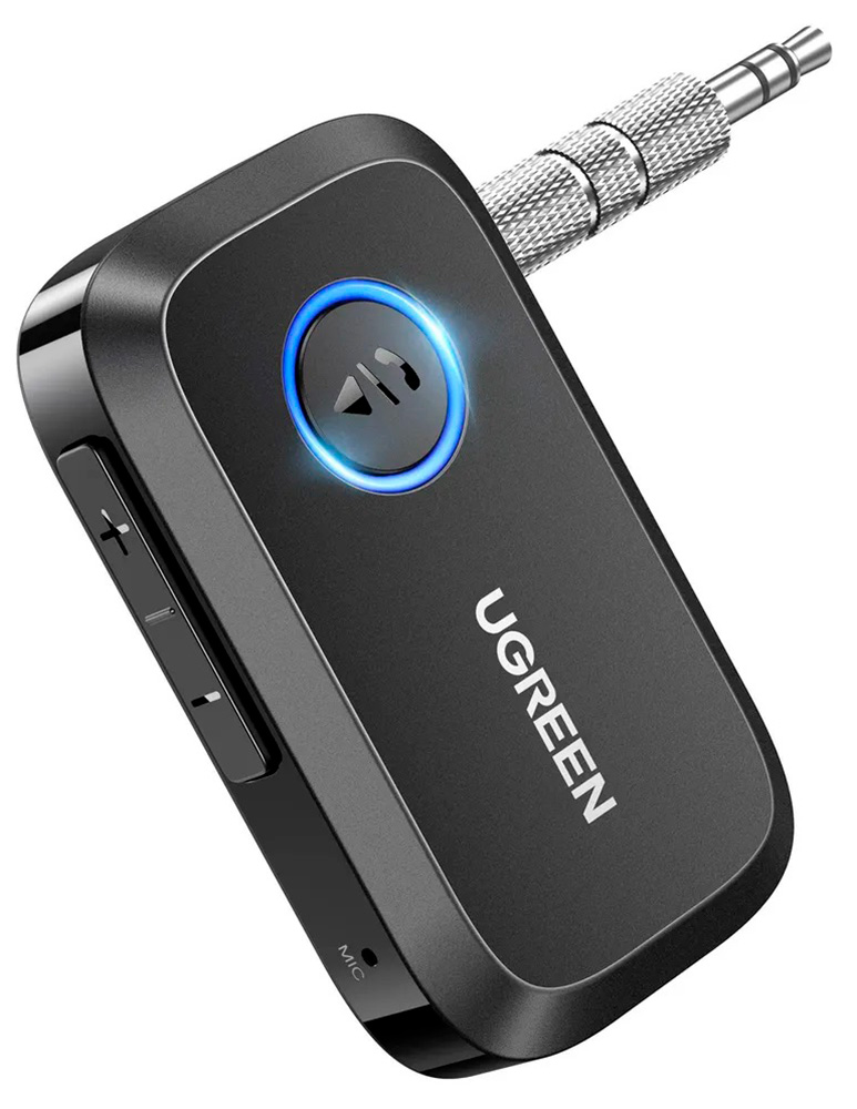 Изображение товара Bluetooth ресивер Ugreen CM596 с функцией one-to-two и резервом 15 часов