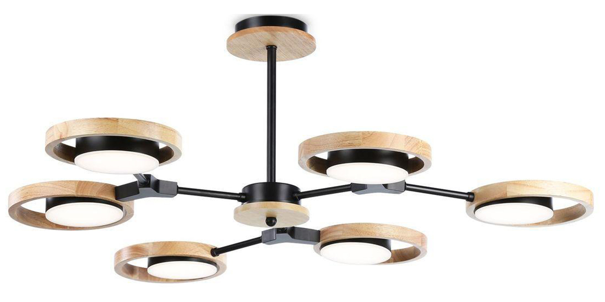 Изображение товара Потолочная светодиодная люстра Ambrella Light Comfort LineTech FL51619 для гостиной