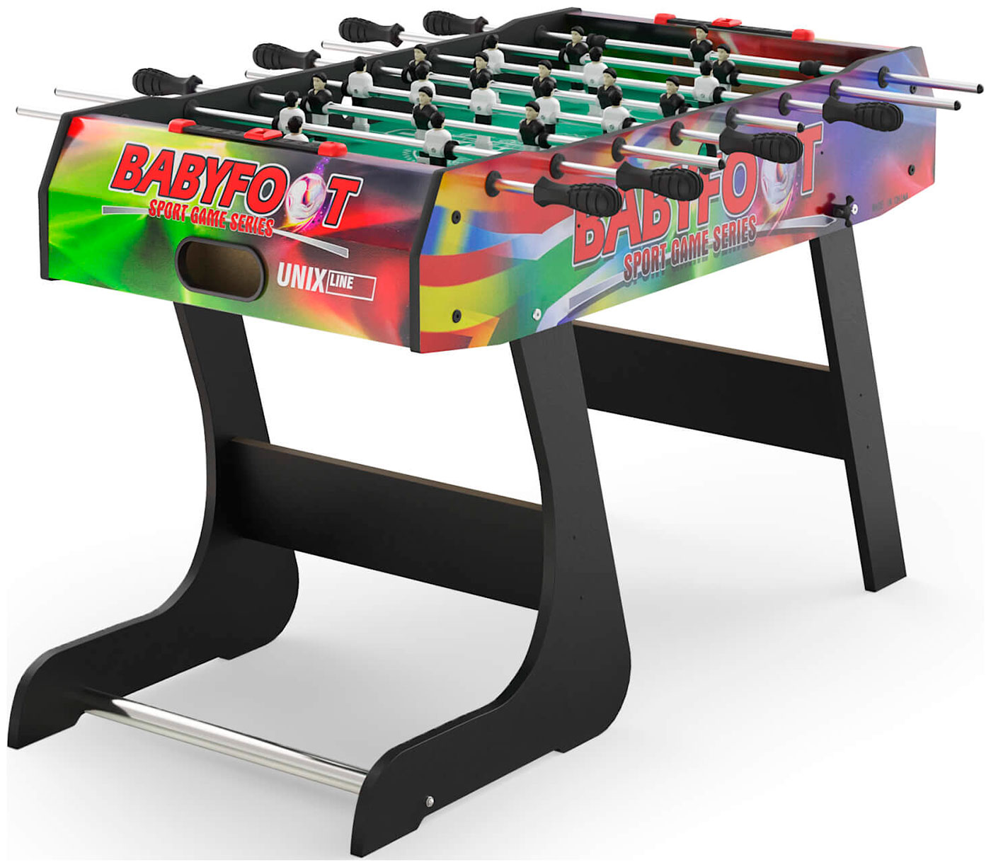 Изображение товара Игровой стол UNIX Line Футбол - Кикер 122х61 см складной многоцветный