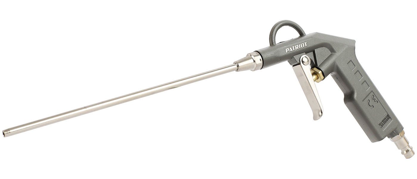 

Пистолет продувочный Patriot GH 60B, с удлиненным соплом, быстросъем. (830901035)